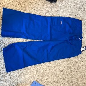 NWT Cherokee royal blue scrub pants
